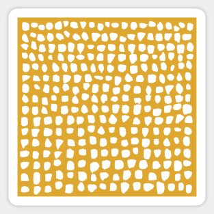 Dots (Mustard Yellow) Sticker